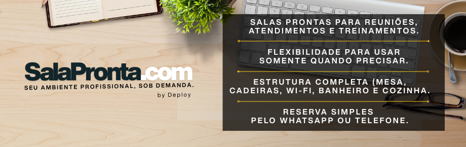 Aluguel de sala por dia