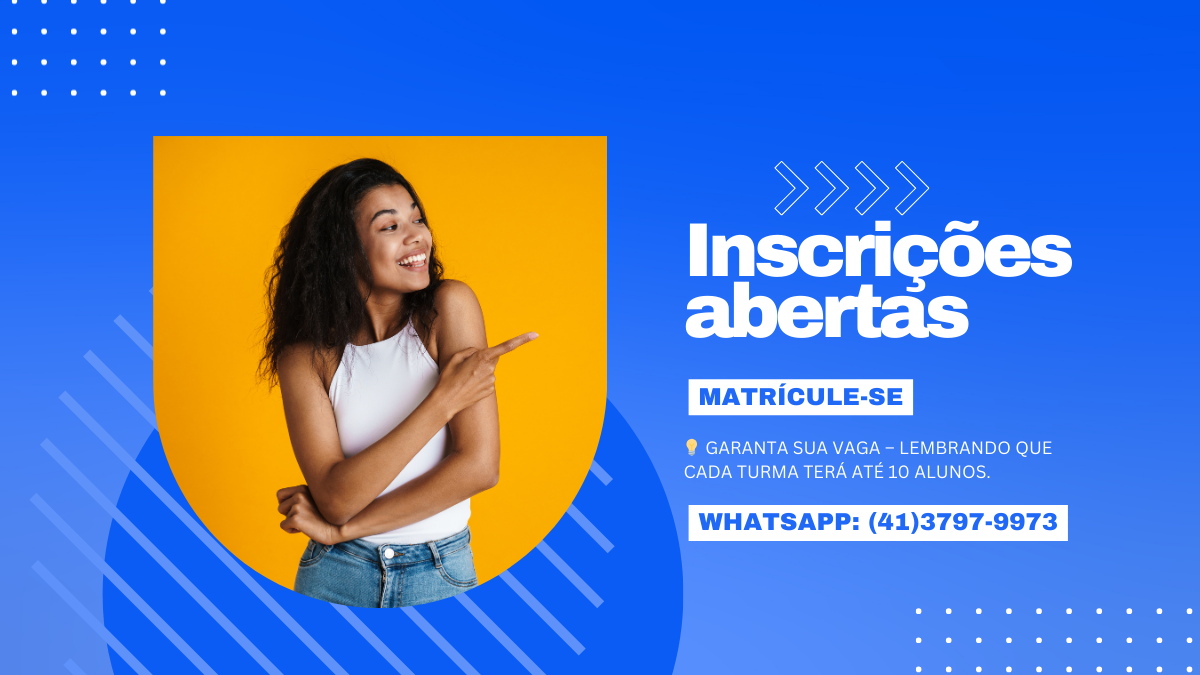 Inscrições abertas cursos em Fazenda Rio Grande